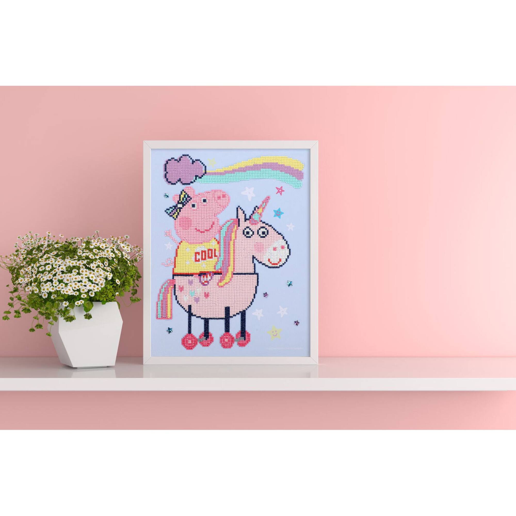 Diamond Dotz® Peppa Pig™ Peppa's Magical Unicorn Diamond Painting Kit